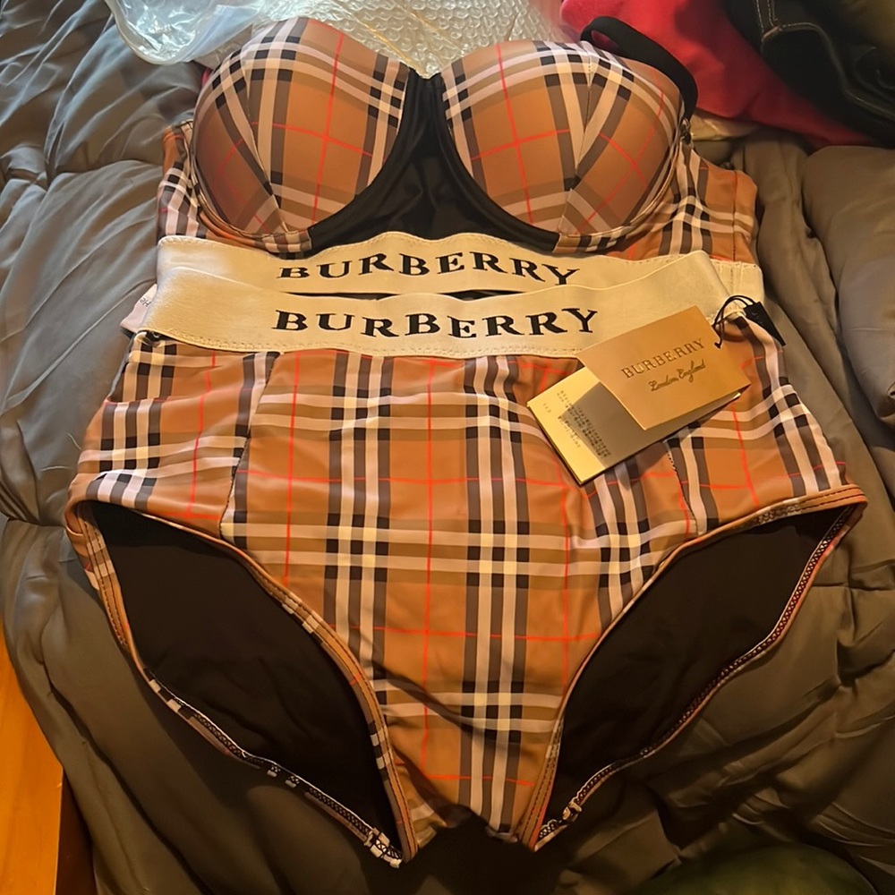 Burberry swim suit